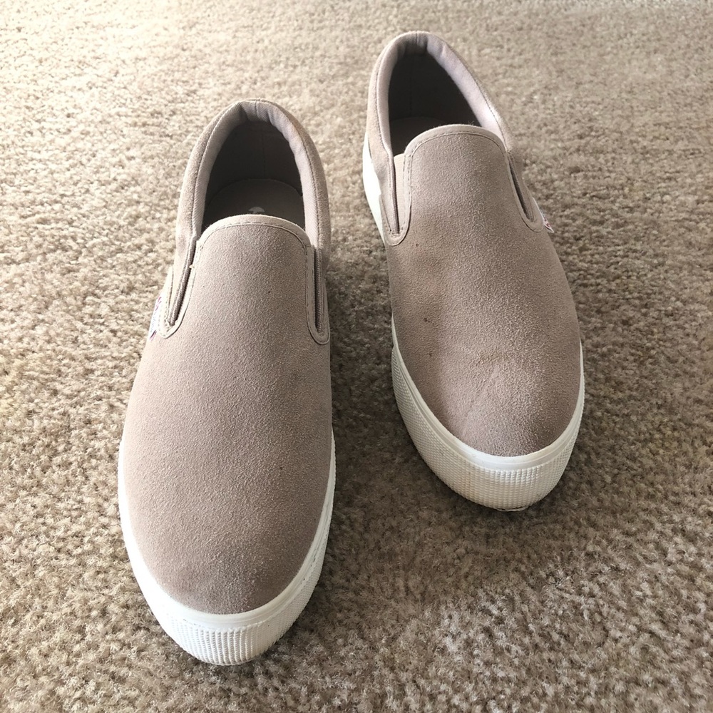 Superga Platform Slip Ons 💕